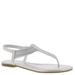 Bandolino Kayte - Womens 8 Silver Sandal Medium