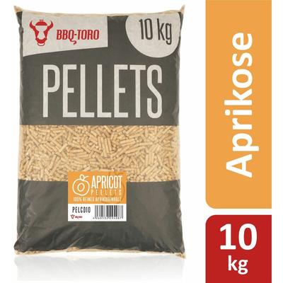 Bbq-toro - Apricot Pellets aus 100% Aprikosenholz, 10 kg, Ofenholz für Grill, Smoker, bbq und mehr Image
