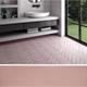 Eiffel Art Construction - stromboli rose breeze - Carrelage uni pour pose chevron ou bâton rompu en