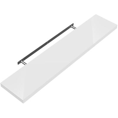 Casaria - Wandregal Freischwebend inkl. Halterung mdf 15kg Tragkraft 3,8cm Stärke Wand Flur Board Image