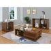 Valmont Contemporary Walnut 3-Piece Storage Coffee Table Set by Furniture of America