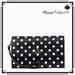 Kate Spade Bags | Kate Spade Polka Dots Dot Printed Saffiano Medium Phone Wallet Wristlet | Color: Black/White | Size: Os