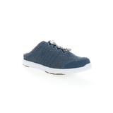 Women's Travelwalker Evo Slide Sneaker by Propet in Cape Cod Blue (Size 5 1/2 M)