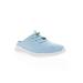 Wide Width Women's Travelbound Slide Sneaker by Propet in Baby Blue (Size 11 W)