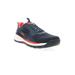 Wide Width Women's Visper Hiking Sneaker by Propet in Navy Melon (Size 12 W)