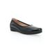 Women's Yara Leather Slip On Flat by Propet in Black (Size 8.5 XW)