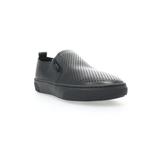 Women's Kate Leather Slip On Sneaker by Propet in Black (Size 11 XW)