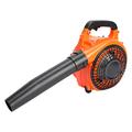 Auleset Portable Leaf Blower,Steel Leaf Blower Cordless Powerful Engine Petrol Powered 26cc Handheld Leaf Blower for Garden Yellow