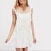 Free People Dresses | Free People Fp One Priscilla White Eyelet Dress L | Color: White | Size: L