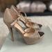 Jessica Simpson Shoes | Jessica Simpson Sparkling Mesh Champagne Gold | Color: Gold | Size: 8.5