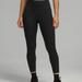 Lululemon Athletica Other | Lululemon Black Size 4 Fast And Free High-Rise Tight 25” | Color: Black | Size: 4