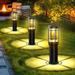 Bucasa Solar Powered Pathway Lights, 6 Pack Outdoor Landscape Lights, Waterproof Solar Garden Lights For Lawn, Patio, Yard, Walkway, Deck | Wayfair