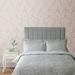 Canora Grey Cordula 33' L x 21" W Textured Wallpaper Roll Non-Woven in Pink/White | 21 W in | Wayfair C4796081907A4595B75095BAA7DB9631