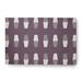 Indigo 72 x 48 x 0.12 in Indoor/Outdoor Area Rug - Latitude Run® Flatweave Indoor/Outdoor Area Rug in Dusty Purple Chenille, | Wayfair