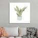 Bayou Breeze Snake Plant II Canvas Wall Art Canvas in White | 36 H x 36 W x 1.25 D in | Wayfair 28E3F43F33514D95AA2C16F9327871DE