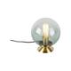 Qazqa - pallon - Lampe de table - 1 lumière - ø 200 mm - Vert - Art Deco - éclairage intérieur