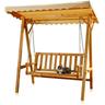 Hollywood Swing Garden Swing Swing Hanging Swing Hanging Panca a dondolo in legno Schaukel - Melko