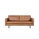 Lounge Sofa in Cognac Braun recycling Leder