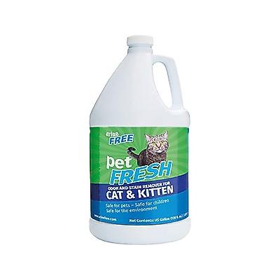 urineFree PetFresh Cat & Kitten Stain Remover, 1-gal bottle