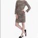 J. Crew Dresses | J Crew Cheetah Print Crepe Shift Dress 2 S Xs Leopard | Color: Brown/Tan | Size: 2