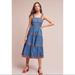 Anthropologie Dresses | Anthropologie Eri + Ali Arla Chambray Tiered Dress | Color: Blue | Size: 0