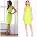 J. Crew Dresses | Jcrew Lace Sheath Dress Neon Yellow 00 A8182 | Color: Yellow | Size: 00