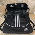 Adidas Bags | Adidas Alliance Ll Sackpack Black,Sport Gym Bag Backpack, Black Color, New | Color: Black | Size: 13.5” Width 18” Height