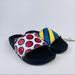 Adidas Shoes | New Adidas Originals X Craig & Karl Adilette Boost Sandals Primegreen Size 5 | Color: Blue/Yellow | Size: 5