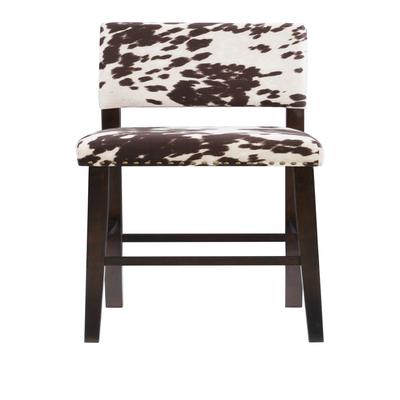 Cypress Bar Stool Udder Madness by Linon Home Décor in Brown