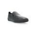 Women's Kate Leather Slip On Sneaker by Propet in Black (Size 11 M)