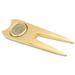 Gold Campbell Fighting Camels Golf Divot Repair Tool