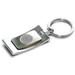 Silver Radford Highlanders Team Logo Curve Key Ring