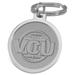 Silver VCU Rams Team Logo Split-Wire Key Ring