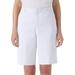 Appleseeds Women's Dennisport Classic Shorts - White - 8P - Petite