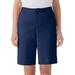 Appleseeds Women's Dennisport Classic Shorts - Blue - 18P - Petite