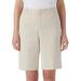Appleseeds Women's Dennisport Classic Shorts - Grey - 18P - Petite