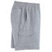 Blair John Blair Supreme Fleece Cargo Sweatshorts - Grey - S