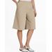 Blair Women's Crinkle Calcutta Cloth Split Skirt - Tan - 2XL - Womens