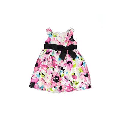 Holiday Editions Special Occasion Dress - A-Line: Pink Floral Skirts & Dresses - Size 2Toddler