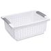 Sterilite Storage & Organization Plastic Basket Set Plastic in White | 5.38 H x 12.5 W x 8.63 D in | Wayfair 30 x 16628010