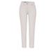 Toni Perfect Shape 7/8 Damen pearl grey, Gr. 38, Baumwolle, Damenhose 7 8 light Weight Satin Desert Sand