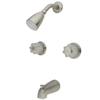 Kingston Brass Americana Two-Handle Tub and Shower Faucet