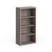 Bookshelf, Bookcase, Etagere, 5 Tier, 48"H, Office, Bedroom, Laminate, Brown, Contemporary, Modern