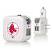 Boston Red Sox 2-in-1 Pinstripe Cooperstown Design USB Charger