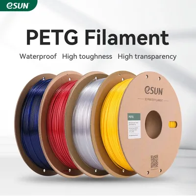 eSUN PETG Filament 1.75mm,3D Printer Filament PETG Accuracy +/- 0.05mm,1KG 2.2LBS Spool 3D Printing