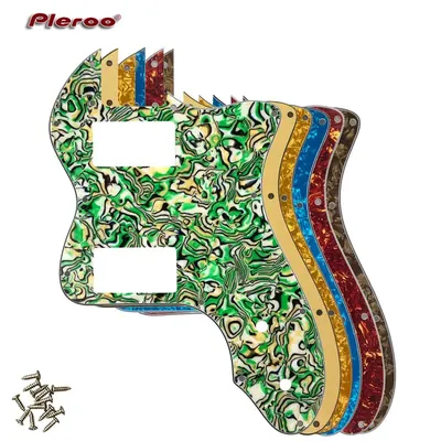 Pleroo Guitar Parts - For Classic Series '72 Telecaster Tele Thinline Guitar Pickguard Scratch Plate