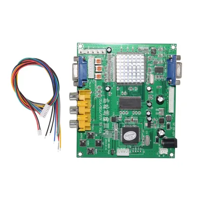 GBS8200 for Arcade Game RGB CGA EGA YUV to VGA HD Video Converter Board Moudle HD9800 Game Monitor