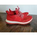 Adidas Shoes | Mens Adidas Pure Boost Ba8453 Red Shoe Sneaker Size 9 | Color: Red | Size: 9