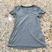 Nike Tops | Grey Nike Pro V-Neck Athletic Dri Fit Shirt | Color: Gray | Size: S