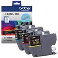 Brother Genuine LC401 High Yield Color Ink Cartridge Set (Cyan, Magenta, Yellow) LC401XL3PKS